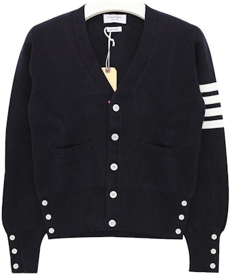 Thom Browne 童裝 黑色羊絨針織襯衫 純色休閒款 KKC03A-07130-415 Buy Thom Browne 童裝 黑色羊絨針織襯衫 純色休閒款 KKC03A-07130-415