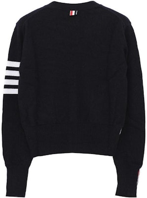 Thom Browne 童裝 黑色羊絨針織襯衫 純色休閒款 KKC03A-07130-415 Lookbook Thom Browne 童裝 黑色羊絨針織襯衫 純色休閒款 KKC03A-07130-415