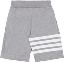 Order THOM BROWNE Anak Celana Pendek Rajut Klasik Garis 4-Bar KJQ02A-07132-035