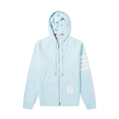 Thom Browne Knit Stripe Sweatshirt Light Blue MJT022H-00535-480