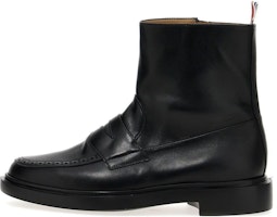 Thom Browne Leather Ankle Boot 'Versatile Black' MFB207B05584001 Thom Browne Leather Ankle Boot 'Versatile Black' MFB207B05584001