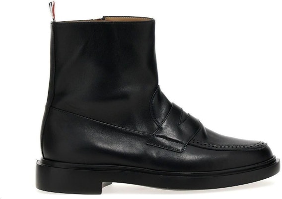 Thom Browne Leather Ankle Boot 'Versatile Black' MFB207B05584001 Order Thom Browne Leather Ankle Boot 'Versatile Black' MFB207B05584001