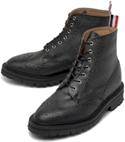 Bota de Cuero Thom Browne 'Negra Moda Casual' MFB192A06257001 Shop Bota de Cuero Thom Browne 'Negra Moda Casual' MFB192A06257001