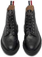 Bota de Cuero Thom Browne 'Negra Moda Casual' MFB192A06257001 Purchase Bota de Cuero Thom Browne 'Negra Moda Casual' MFB192A06257001