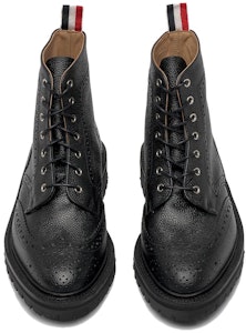 Bota de Cuero Thom Browne 'Negra Moda Casual' MFB192A06257001 Purchase Bota de Cuero Thom Browne 'Negra Moda Casual' MFB192A06257001