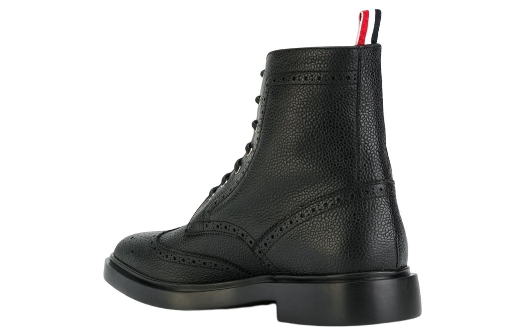 Lookbook Botas de Cuero Thom Browne 'Correa de Moda Negra' MFR016M00198001