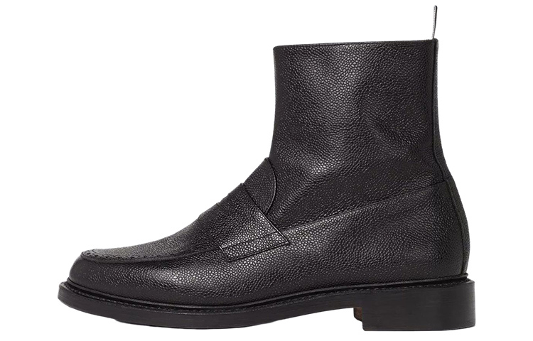 Thom Browne Leather Fashion Zip Boot 'Black' MFB207A06257001