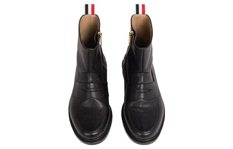 Order Bota de Cuero con Cremallera Thom Browne 'Negra' MFB207A06257001