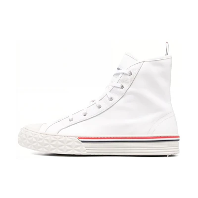 Thom Browne Leather High-Top 'White Fashion'