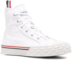 THOM BROWNE 皮革 高筒系带 時尚板鞋 白色 Order THOM BROWNE 皮革 高筒系带 時尚板鞋 白色