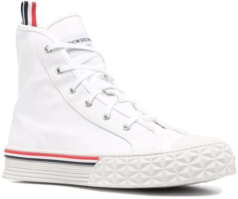 Thom Browne Leather High-Top 'White Fashion' MFD243E05584 Order Thom Browne Leather High-Top 'White Fashion' MFD243E05584