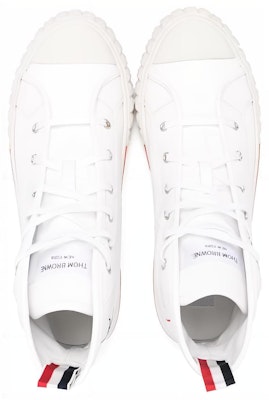톰 브라운 화이트 레더 하이탑 (Tom Browne White Leather High-top) MFD243E05584 Lookbook 톰 브라운 화이트 레더 하이탑 (Tom Browne White Leather High-top) MFD243E05584