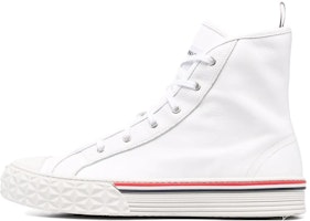 Thom Browne Leather High-Top 'White Fashion' MFD243E05584 Thom Browne Leather High-Top 'White Fashion' MFD243E05584