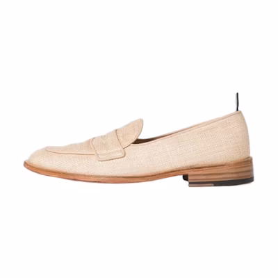 Thom Browne Leather Loafer 'Beige'