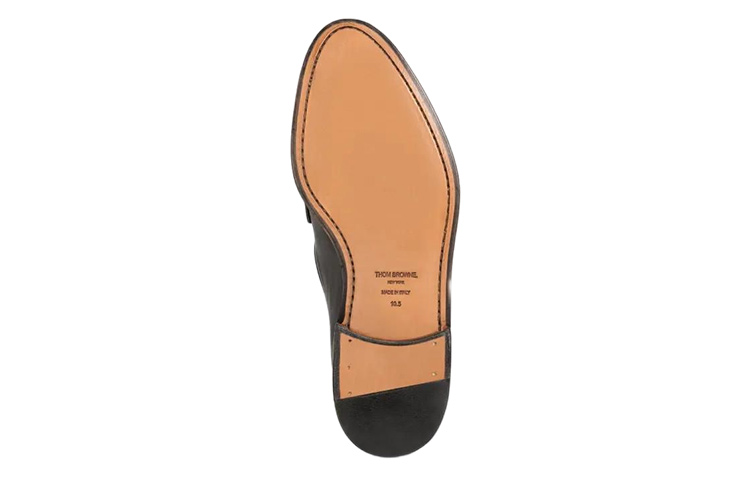 Purchase 汤姆布朗 棕色皮革乐福鞋 MFL087A05584205