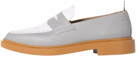 Thom Browne Leather Loafer 'Grey Rococo' MFL090B05584133 Thom Browne Leather Loafer 'Grey Rococo' MFL090B05584133