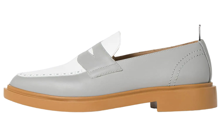 Thom Browne Leather Loafer 'Grey Rococo' MFL090B05584133
