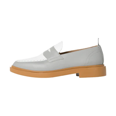 Thom Browne Leather Loafer 'Grey Rococo'