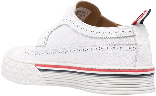 Thom Browne Leather Low-Top 'White Fashion' MFD248A05584100 Lookbook Thom Browne Leather Low-Top 'White Fashion' MFD248A05584100
