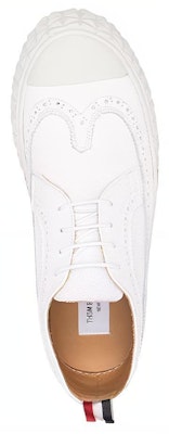 Thom Browne Leather Low-Top 'White Fashion' MFD248A05584100 Shop Thom Browne Leather Low-Top 'White Fashion' MFD248A05584100
