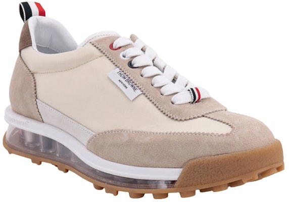 トムブラウン レザーローカットスニーカー (ベージュ) MFD261A07989215 Order トムブラウン レザーローカットスニーカー (ベージュ) MFD261A07989215