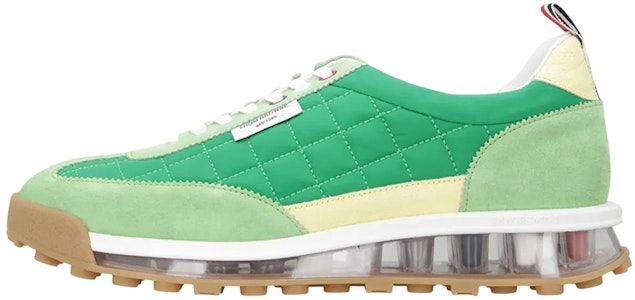 トムブラウン レザーローカットスニーカー (グリーン) MFD239B07259330 Buy トムブラウン レザーローカットスニーカー (グリーン) MFD239B07259330