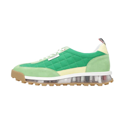 Thom Browne Leather Low-Top Sneaker 'Green'