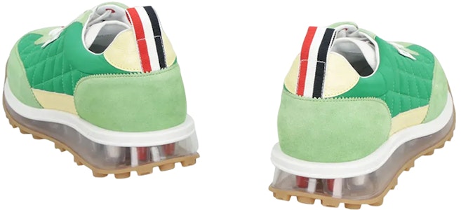 トムブラウン レザーローカットスニーカー (グリーン) MFD239B07259330 Lookbook トムブラウン レザーローカットスニーカー (グリーン) MFD239B07259330