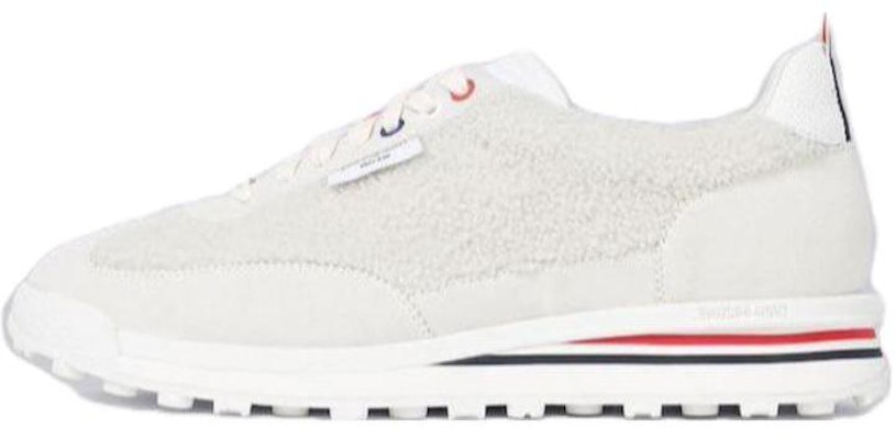 Thom Browne Leather Low Top 'White' MFD239AL0010100 Buy Thom Browne Leather Low Top 'White' MFD239AL0010100