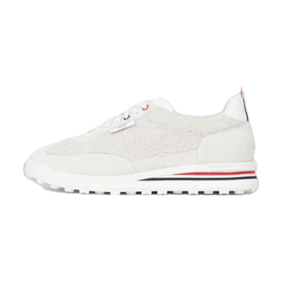Thom Browne Leather Low Top 'White'