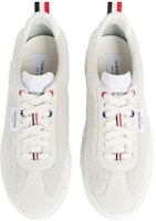 Thom Browne Zapatillas de Cuero Bajas 'Blancas' MFD239AL0010100 Lookbook Thom Browne Zapatillas de Cuero Bajas 'Blancas' MFD239AL0010100