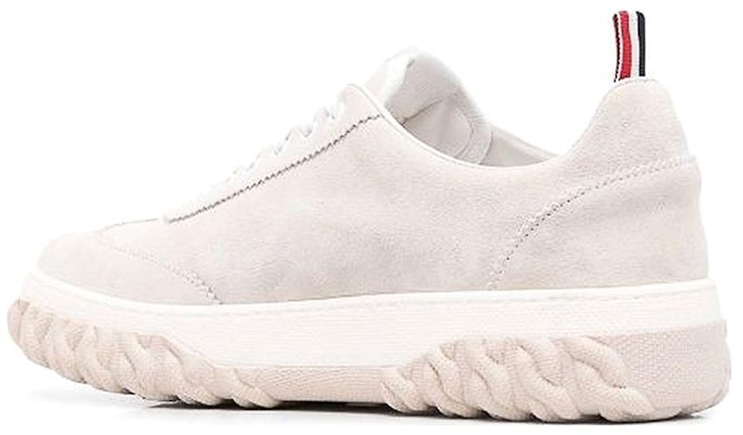 Thom Browne Leather Low-Top 'White' MFD254AL0037100 Lookbook Thom Browne Leather Low-Top 'White' MFD254AL0037100