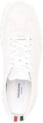 Thom Browne Leather Low-Top 'White' MFD254AL0037100 Shop Thom Browne Leather Low-Top 'White' MFD254AL0037100