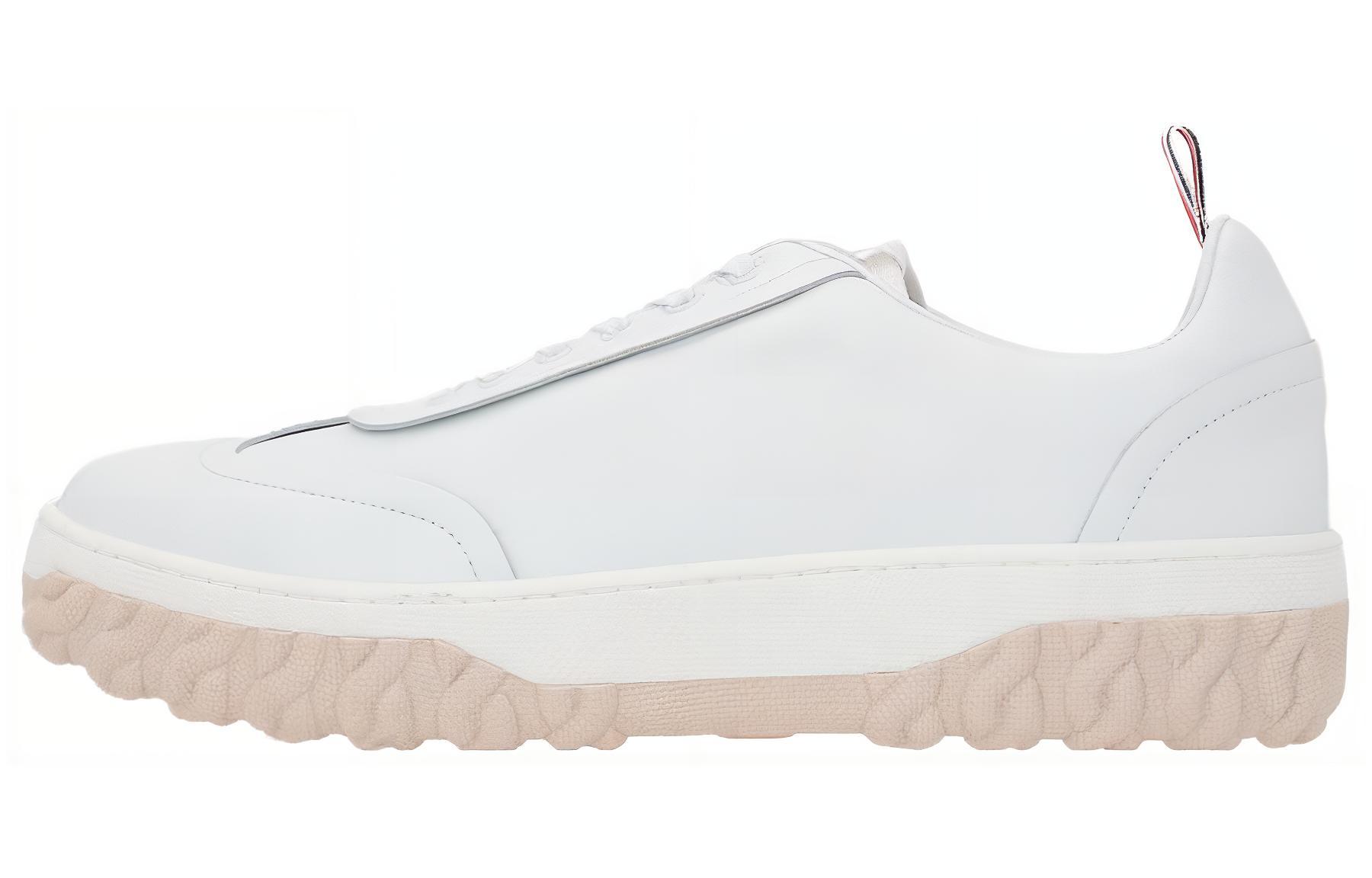 Thom Browne Leather Low Top 'White Fashion' MFD258A05584100