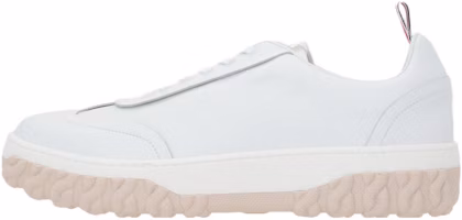 Thom Browne Leather Low Top 'White Fashion' MFD258A05584100 Thom Browne Leather Low Top 'White Fashion' MFD258A05584100
