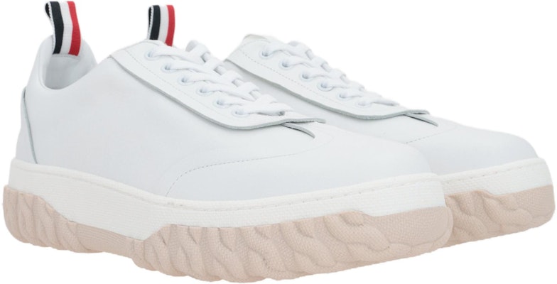 Thom Browne Kulit Low Top 'White Fashion' MFD258A05584100 Order Thom Browne Kulit Low Top 'White Fashion' MFD258A05584100