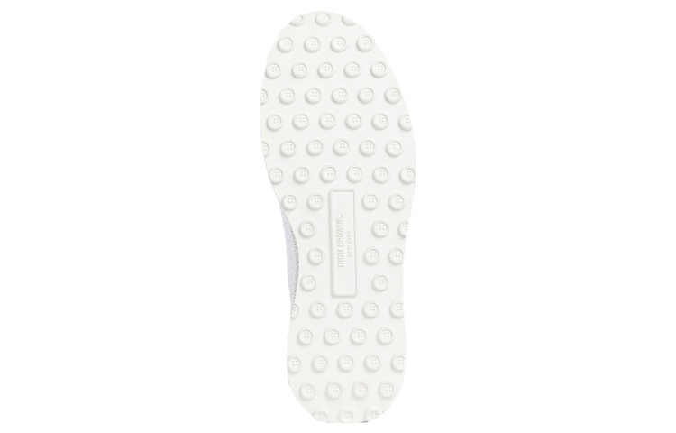 Thom Browne Leather Mesh Low-Top Sneakers 'White' 圖 4