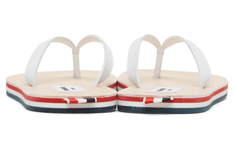 Thom Browne Leather Slide 'White Stripes' 圖 4