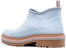 Shop Botte en cuir à enfiler bout rond Thom Browne ''Mode Bleue''. MFB222A05690455