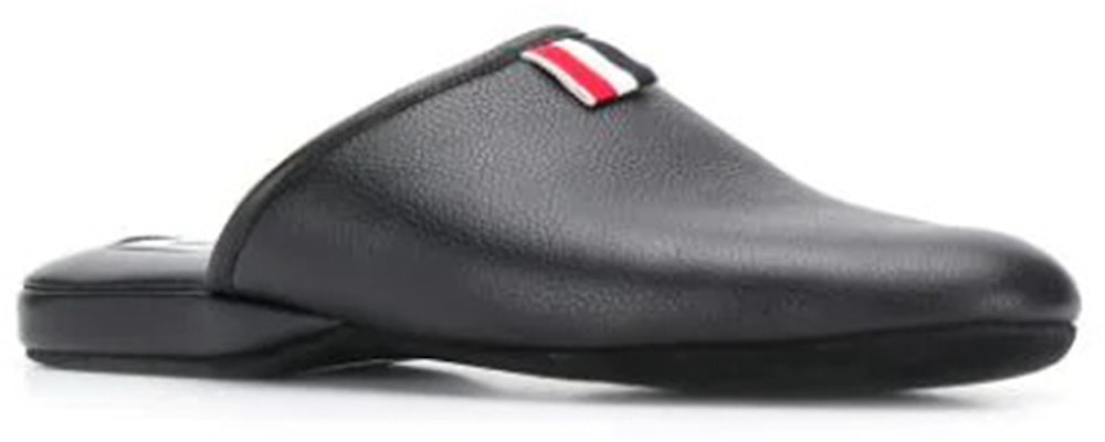 Thom Browne Pantuflas de Cuero 'Negro Simplista' MFL053A00198001 Order Thom Browne Pantuflas de Cuero 'Negro Simplista' MFL053A00198001