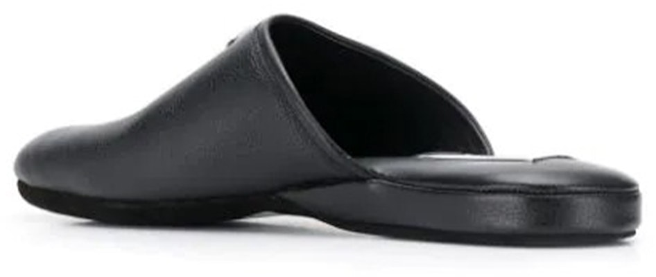Thom Browne Pantuflas de Cuero 'Negro Simplista' MFL053A00198001 Lookbook Thom Browne Pantuflas de Cuero 'Negro Simplista' MFL053A00198001