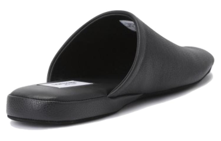 Purchase Thom Browne Sandal Kulit 'Simplistik Hitam' MFL053A00198001