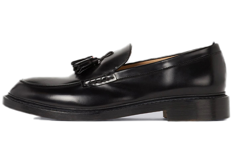Thom Browne Leather Tassel Loafers 'Black' MFL069B07524001