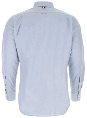 THOM BROWNE 淺藍色長袖棉質襯衫 春秋款 MWL010E-06177-480 Lookbook THOM BROWNE 淺藍色長袖棉質襯衫 春秋款 MWL010E-06177-480