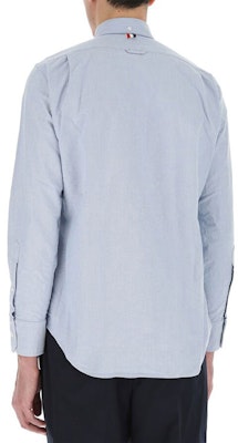 THOM BROWNE 淺藍色長袖棉質襯衫 春秋款 MWL010E-06177-480 Details for THOM BROWNE 淺藍色長袖棉質襯衫 春秋款 MWL010E-06177-480