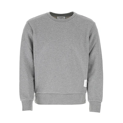 Thom Browne Light Grey Crewneck Sweatshirt MJT085A-03377-055