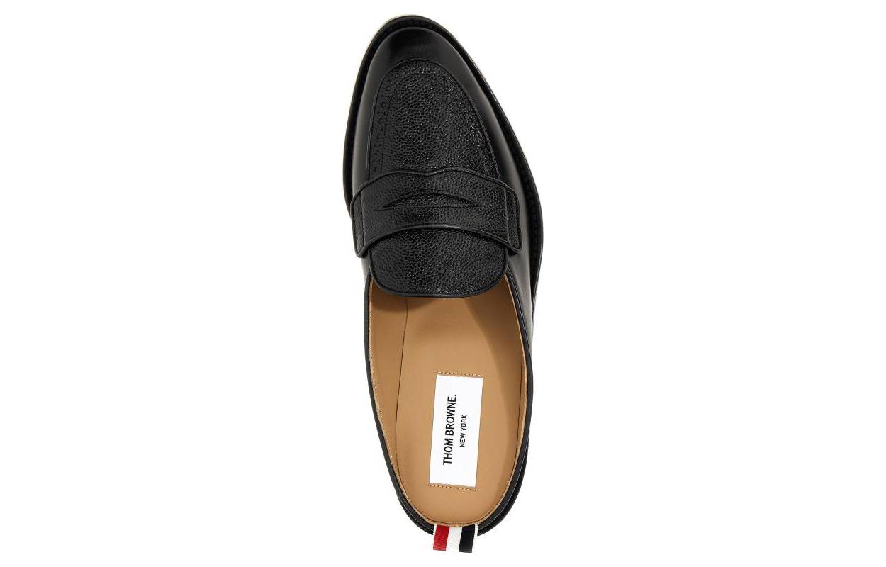 Shop Thom Browne Loafer 'Hitam' MFL103A06257001