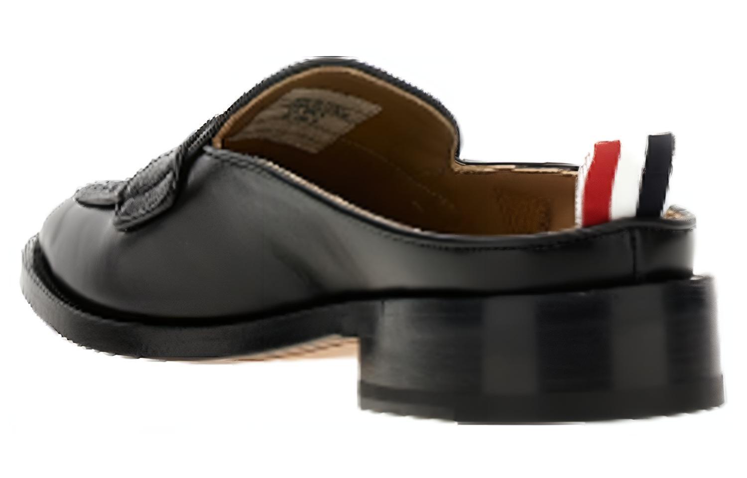 Shop Thom Browne Loafer 'Hitam' MFL103A06257001