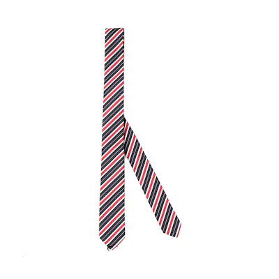 Thom Browne Logo Tie for Men - Colorful Design. MNL001A-07181960