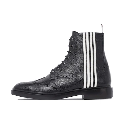 Thom Browne Longwing Boot 'Black Four Stripes'